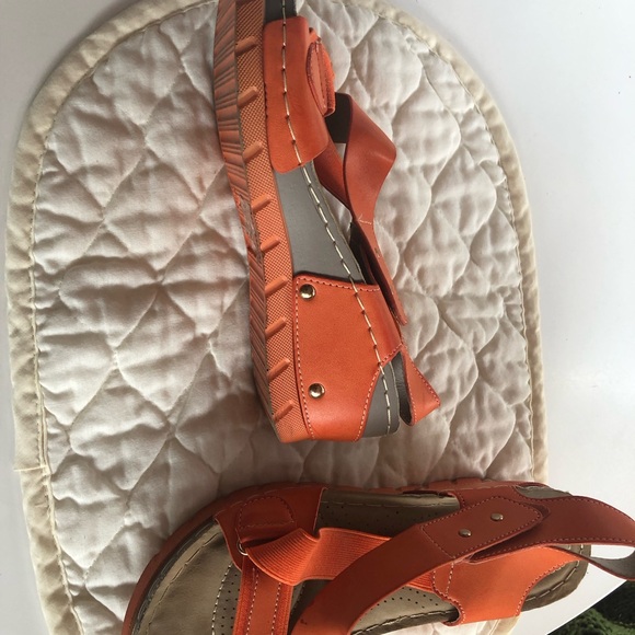 Unique lightweight shoes Vibrant orange - Picture 6 of 7